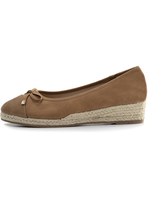 Ballerine con un tacco di 4 cm, molto confortevole  Isotoner - Kiabi
