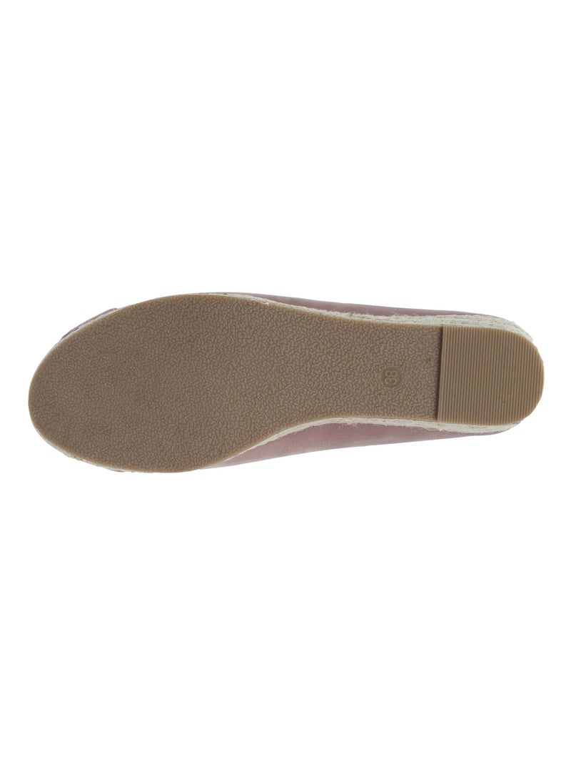 Ballerine con un tacco di 4 cm, molto confortevole  Isotoner Rosa chiaro - Kiabi