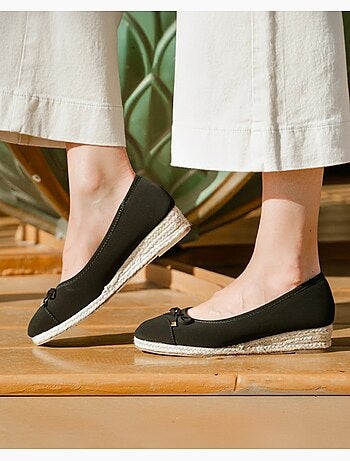Ballerine con un tacco di 4 cm, molto confortevole