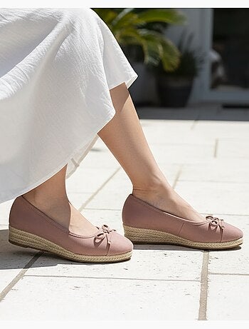 Ballerine con un tacco di 4 cm, molto confortevole