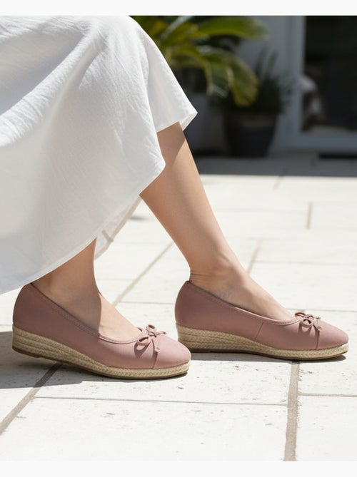 Ballerine con un tacco di 4 cm, molto confortevole - Kiabi Ballerine con un tacco di 4 cm, molto confortevole - Kiabi
