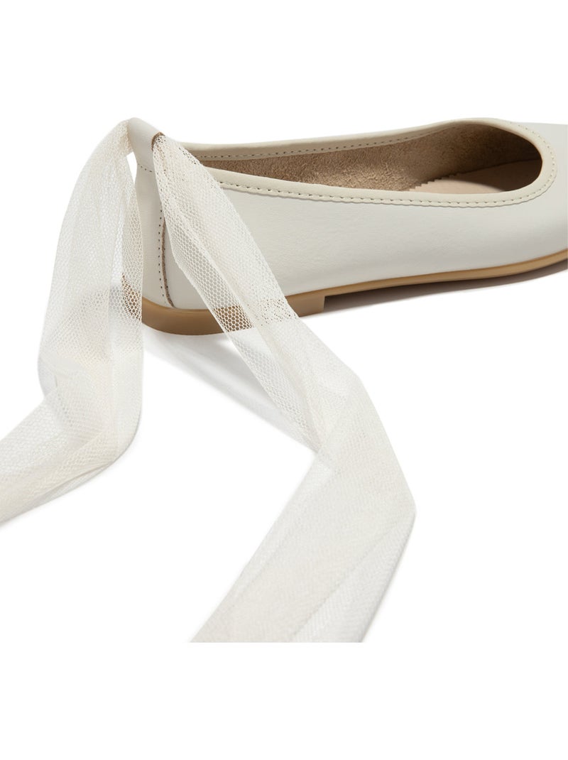 Ballerine conguitos Bianco - Kiabi