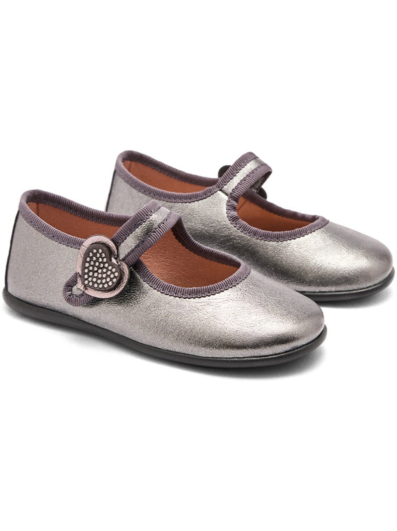 Ballerine conguitos corazones Grigio grigio - Kiabi