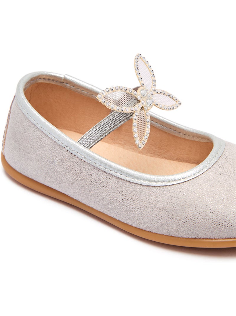 Ballerine conguitos detalle mariposa Argento - Kiabi