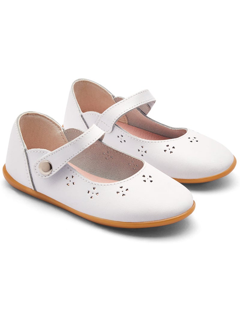 Ballerine conguitos flores Bianco - Kiabi