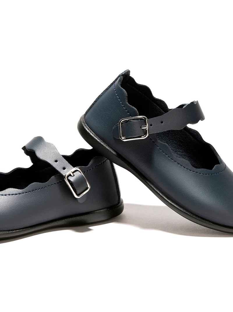 Ballerine conguitos hebilla Blu marino - Kiabi