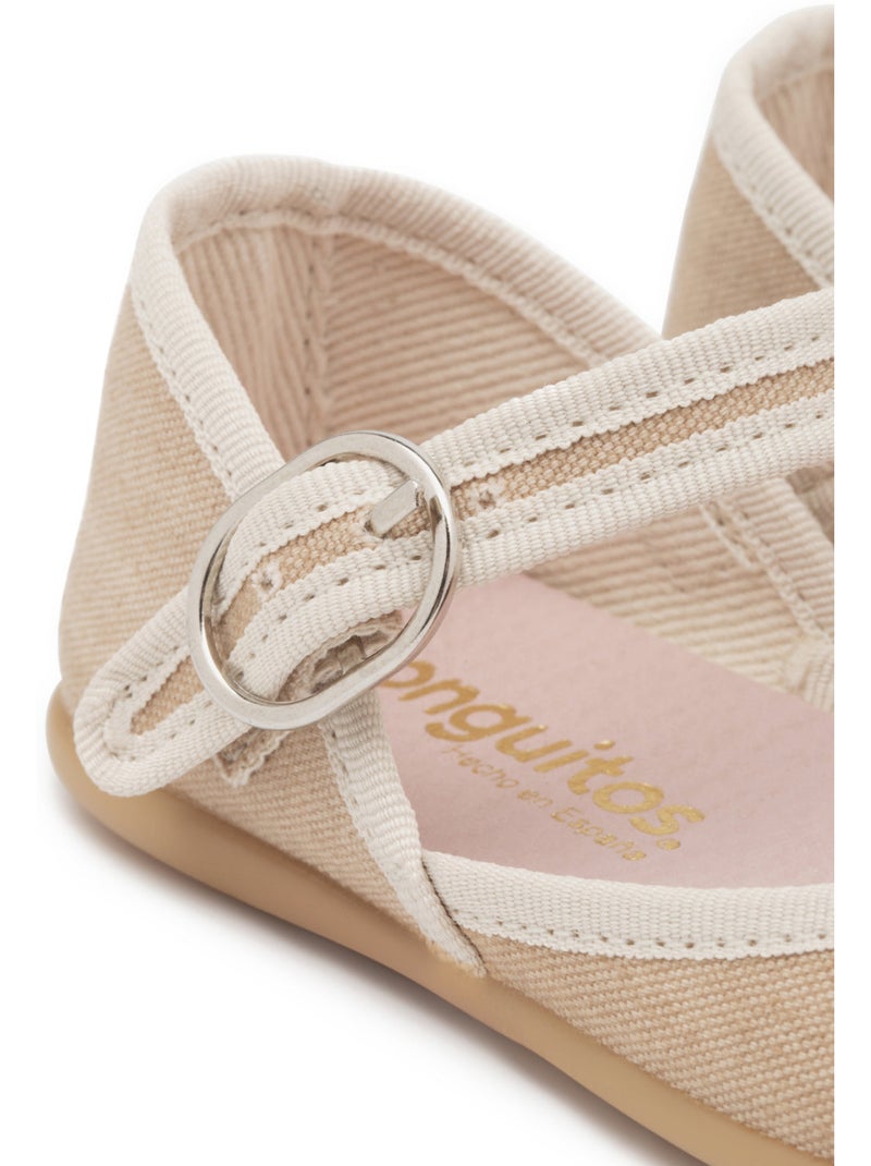 Ballerine conguitos lazo hebilla Marrone chiaro - Kiabi