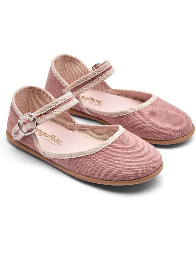 Ballerine conguitos lazo hebilla Rosa - Kiabi