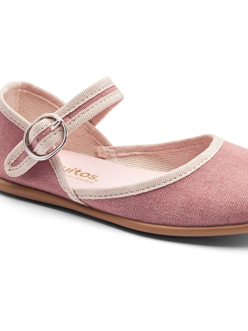 Ballerine conguitos lazo hebilla Rosa - Kiabi