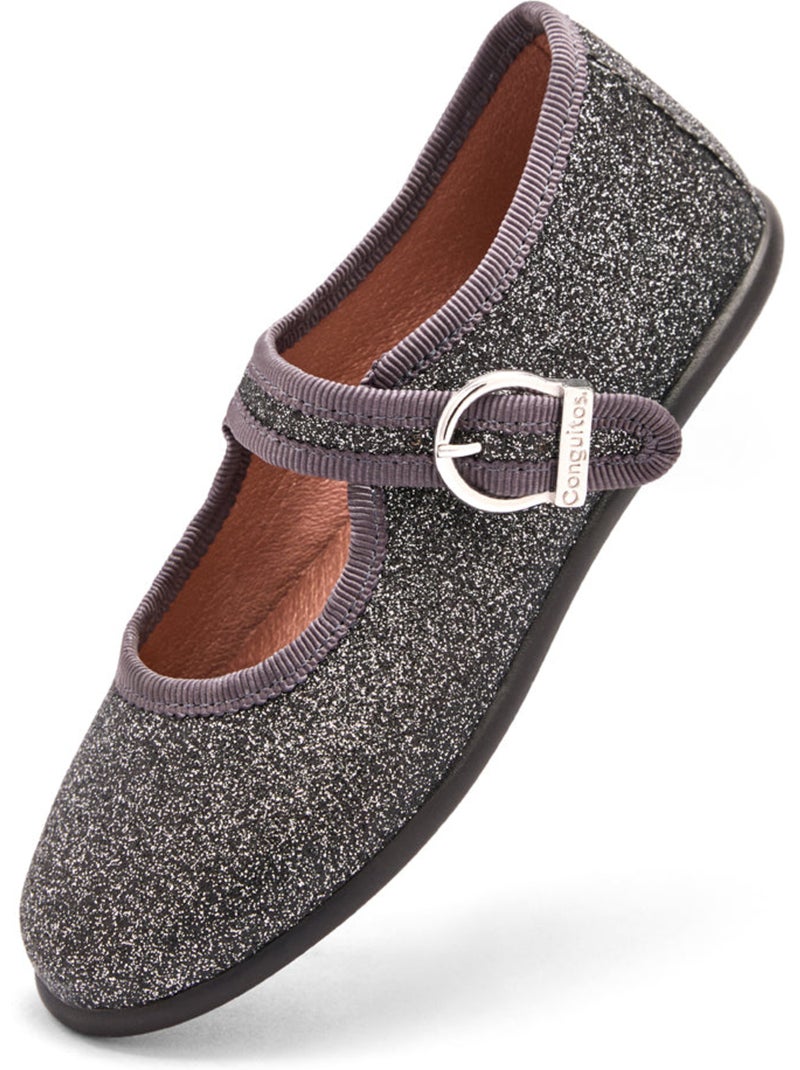 Ballerine conguitos purpurina Grigio grigio - Kiabi