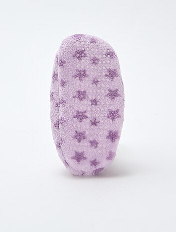 Ballerine da camera in pile 'Stitch'