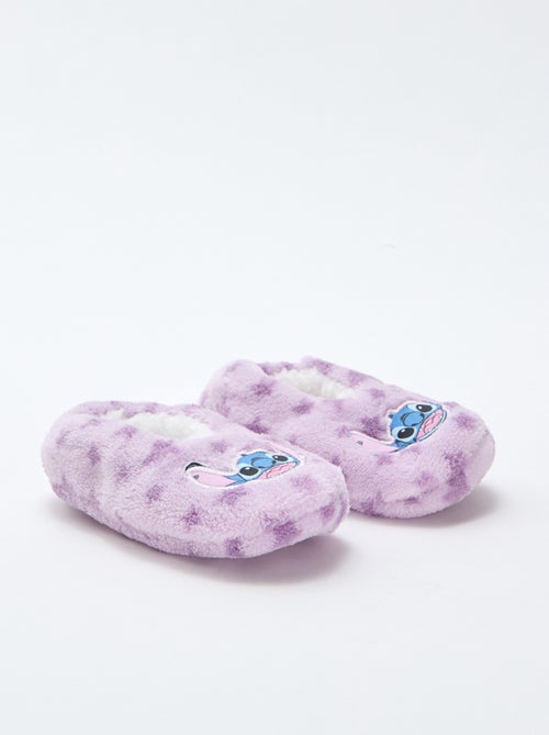 Ballerine da camera in pile 'Stitch' - Kiabi