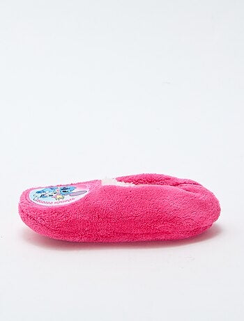 Ballerine da camera in pile 'Stitch'