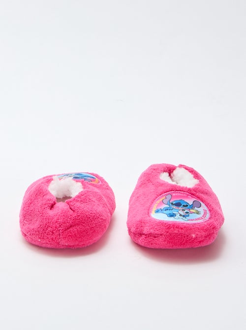 Ballerine da casa in pile 'Stitch' - Kiabi