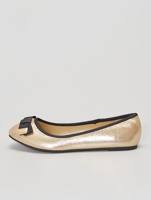 Ballerine dorate - dorato - Kiabi - 16.00€