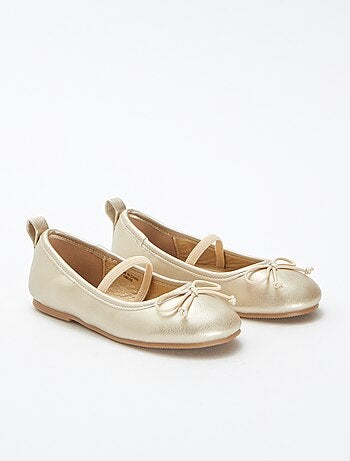 Ballerine dorate