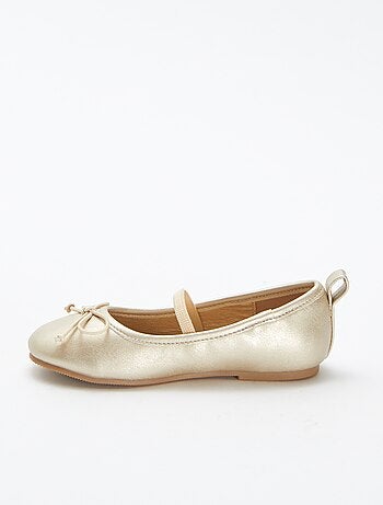 Ballerine dorate