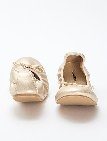 Ballerine dorate