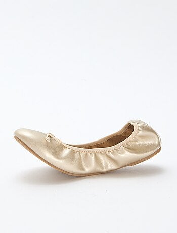 Ballerine dorate