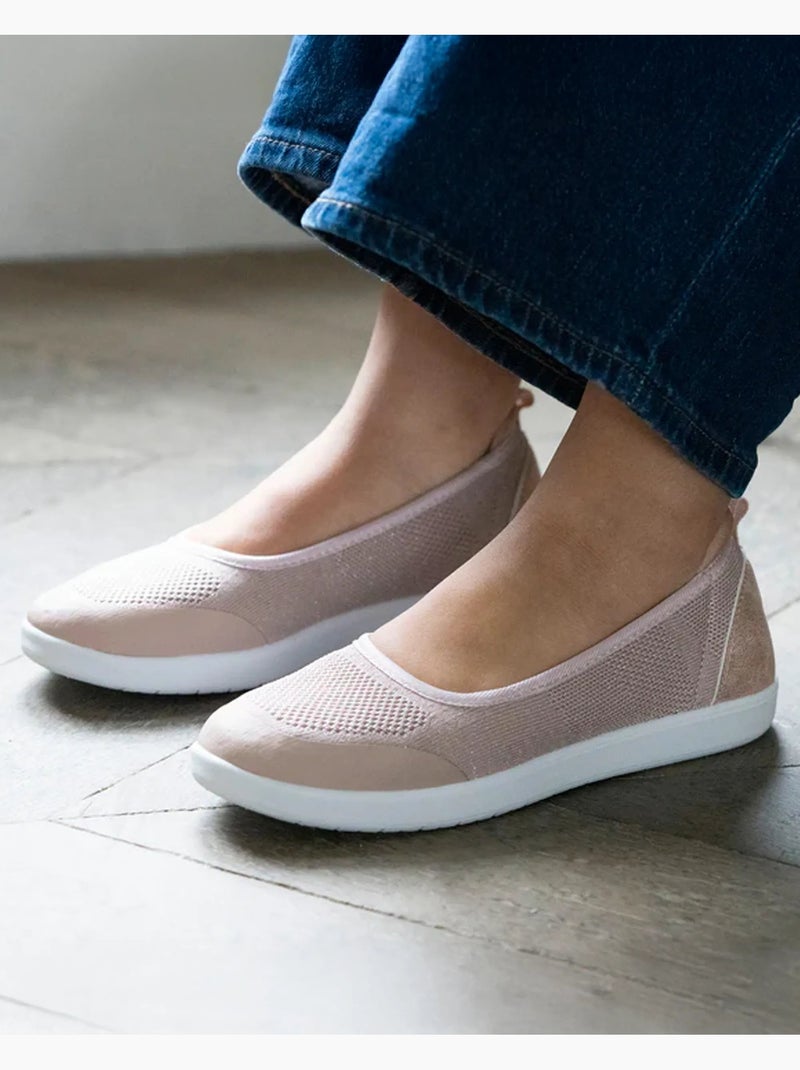 Ballerine facile da indossare, suola con memoria di forma, comoda e leggera isotoner Rosa chiaro - Kiabi