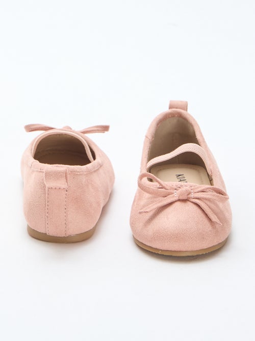 Ballerine in simil suede con cinturino - Kiabi