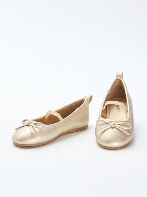 Ballerine in similpelle con cinturino - Kiabi