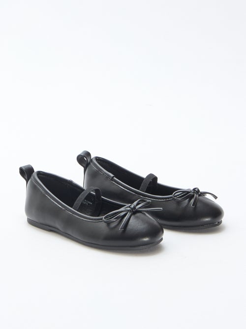 Ballerine in similpelle con cinturino - Kiabi
