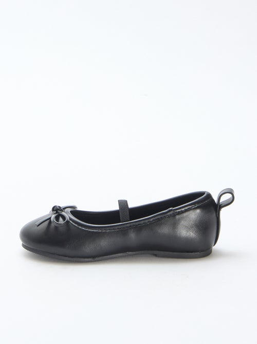Ballerine in similpelle con cinturino - Kiabi
