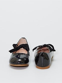 Ballerine in vernice con fiocchi - Kiabi