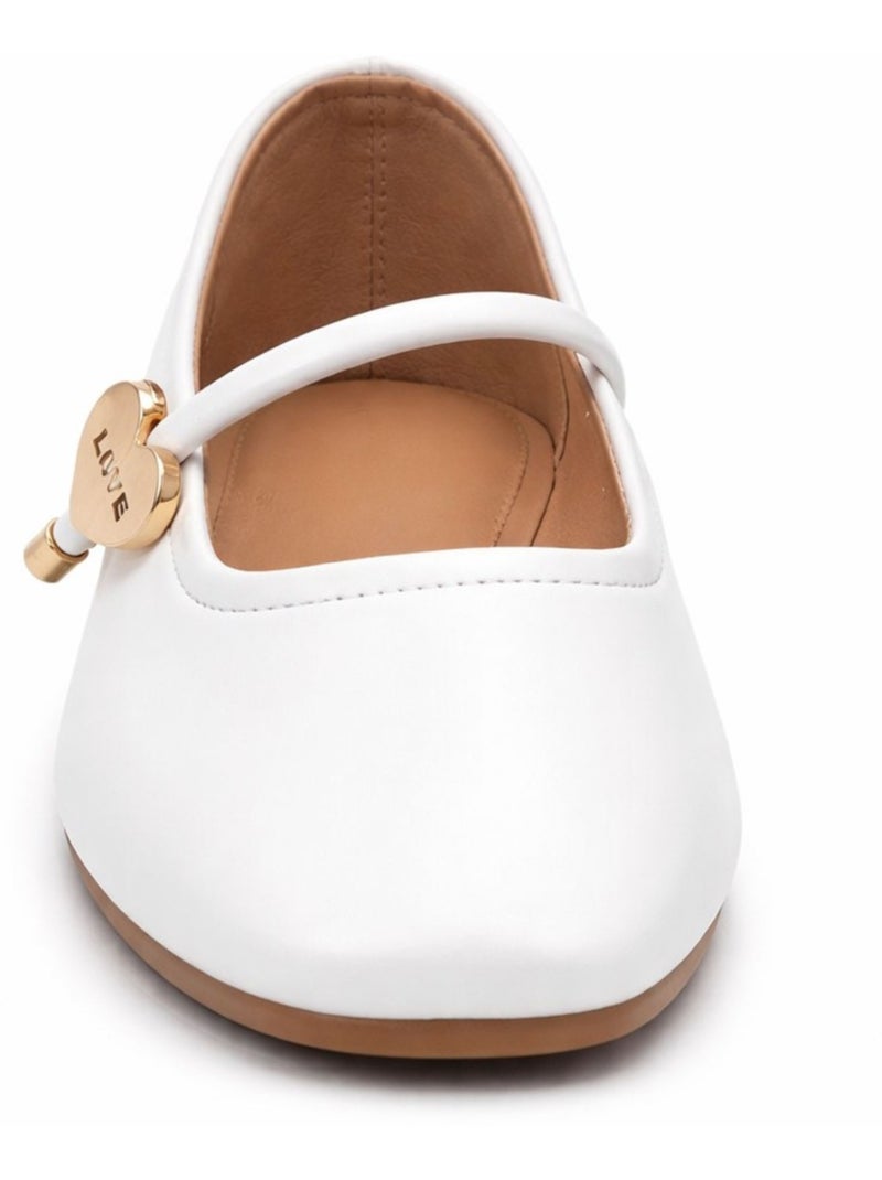Ballerine Kebello Bianco - Kiabi