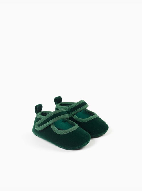 Ballerine pre-walker in velluto - Kiabi Ballerine pre-walker in velluto - Kiabi