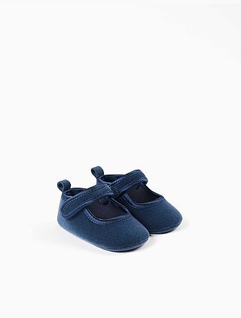 Ballerine pre-walker in velluto
