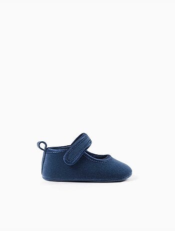 Ballerine pre-walker in velluto