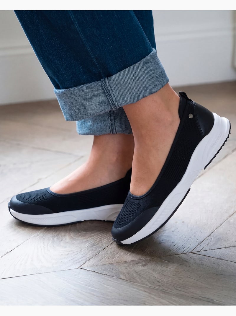 Ballerine slip-on, morbida e leggera Nero - Kiabi