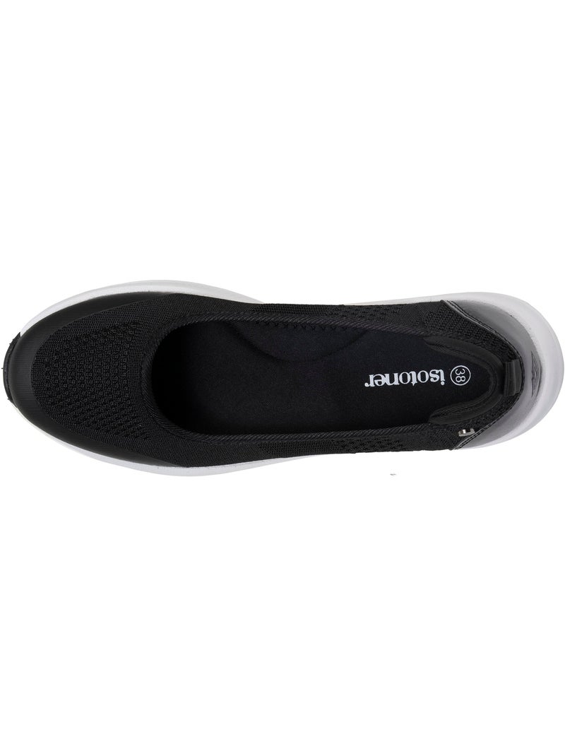 Ballerine slip-on, morbida e leggera Nero - Kiabi