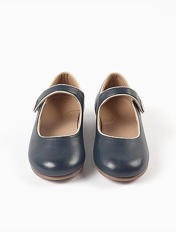 Ballerine t-bar in pelle