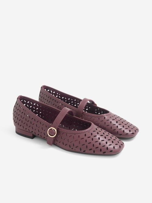Ballerine traforate con fibbia - Kiabi