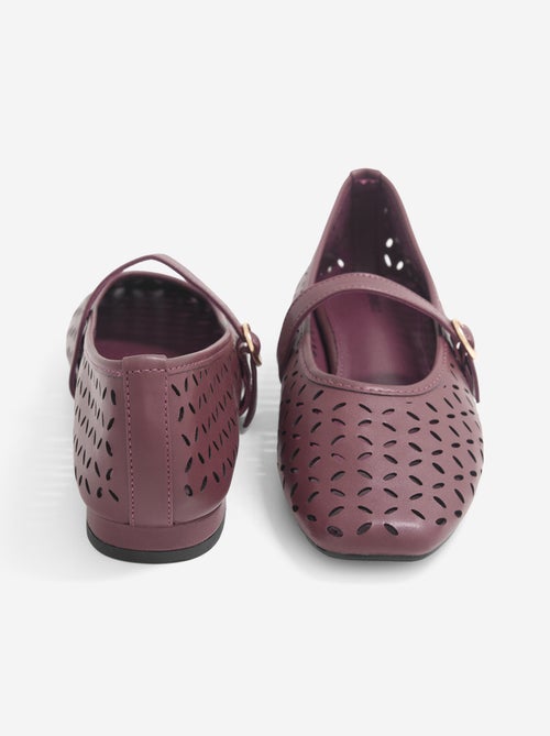 Ballerine traforate con fibbia - Kiabi