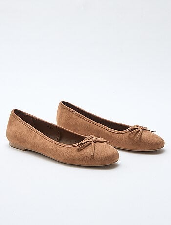 Ballerine unite in simil suede