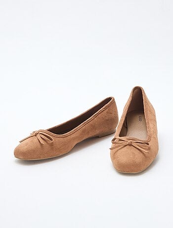 Ballerine unite in simil suede