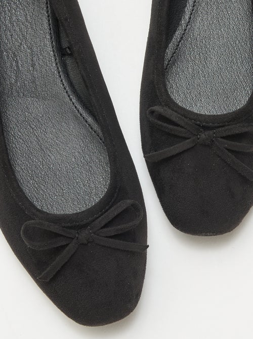 Ballerine unite in simil suede - Kiabi