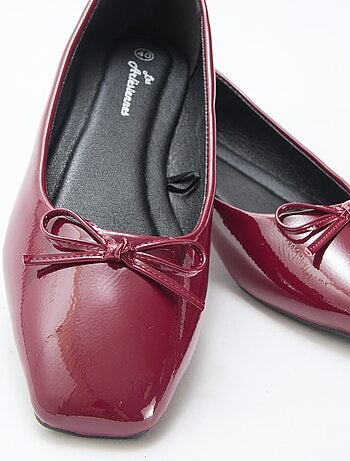 Ballerine verniciate unite