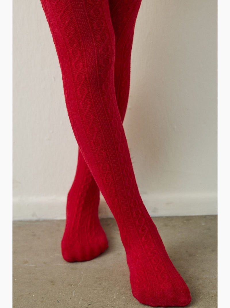 Bambina pretty karina collant penti Rosso - Kiabi