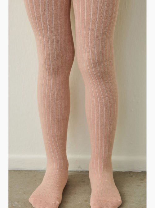 Bambina pretty rib e collant penti - Kiabi