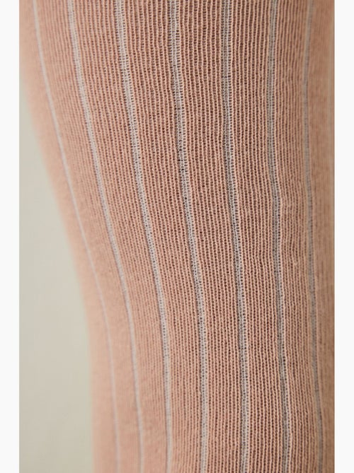 Bambina pretty rib e collant penti - Kiabi