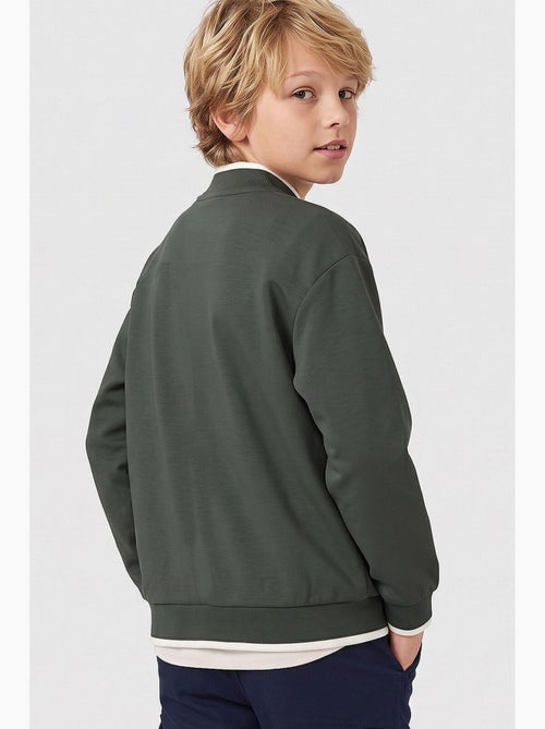 Bambino felpa con zip e girocollo tommy - Kiabi