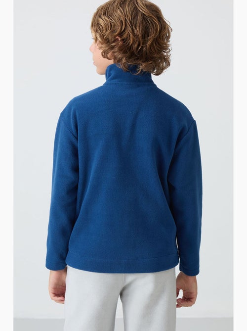 Bambino felpa mezza zip ricamata tommy - Kiabi
