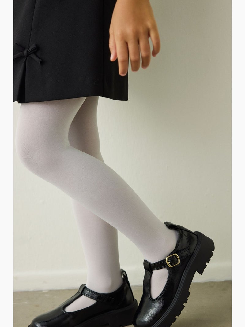 Bambino pretty micro collant penti Bianco - Kiabi