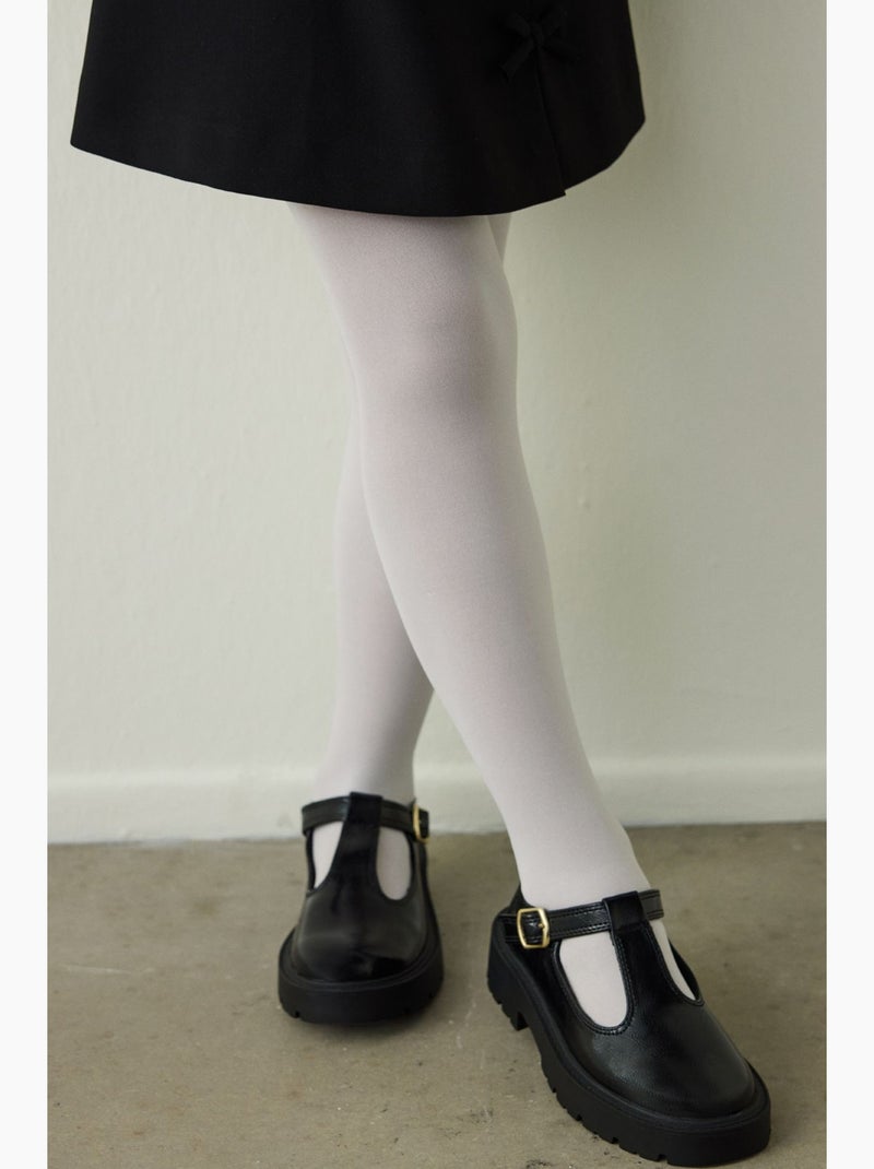 Bambino pretty micro collant penti Bianco - Kiabi