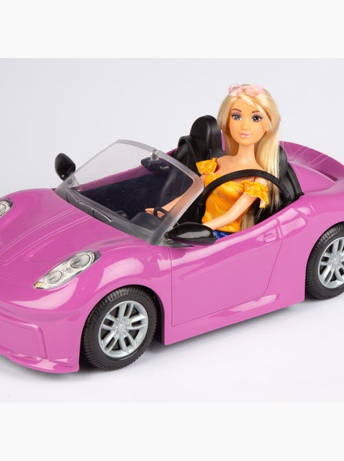 Bambola con auto sportiva e accessori isabella - Kiabi Bambola con auto sportiva e accessori isabella - Kiabi